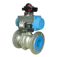 氣動(dòng)襯氟球閥